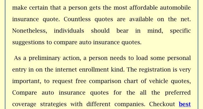 PPT - Effective Car Insurance Quote Comparison PowerPoint Presentation ...